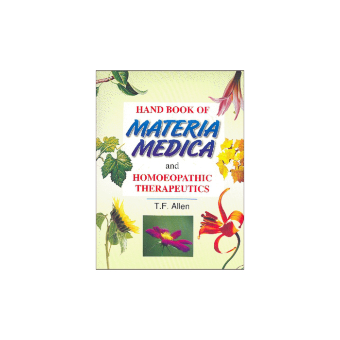 IN REPRINT Handbook Materia Medica Homoeopathic Therapeutics Nature