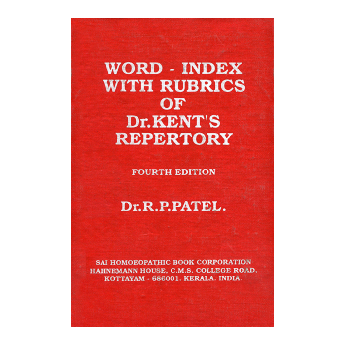 Word Index With Rubrics of Kent's Repertory NatureReveals