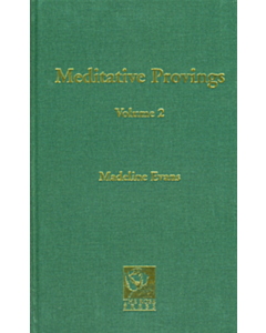 Meditative Provings Vol 2