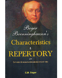 Boenninghausen's Characteristics and Repertory